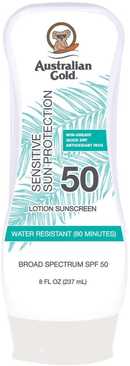 Australian Gold SPF 50 Sensitive Skin Lotion 237ml