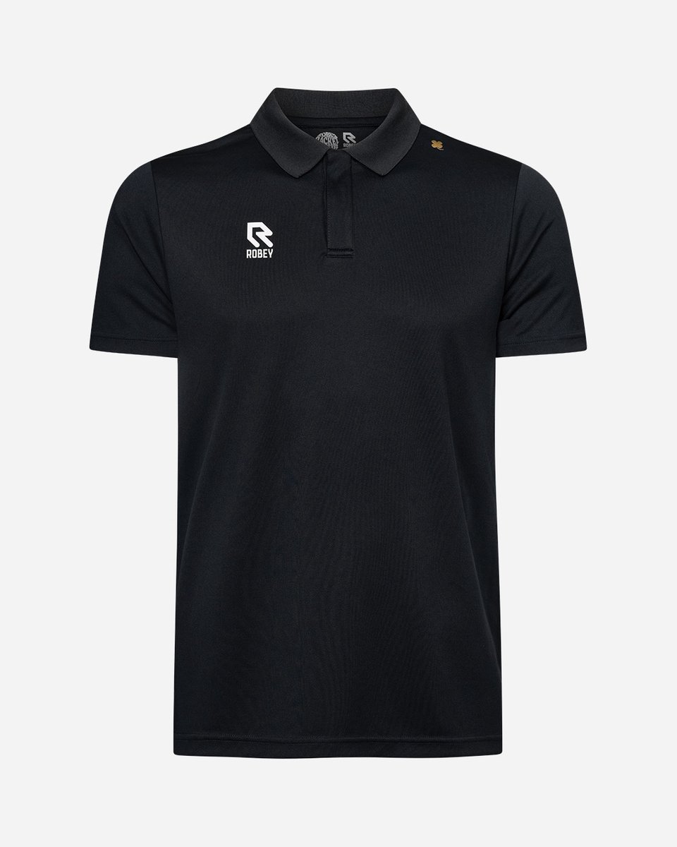 Robey Tennis Club Polo - Zwart - 128