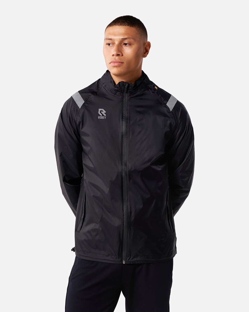 Robey Control Rain Jacket - Zwart - 140
