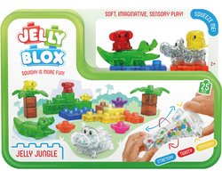 Goliath Jelly Blox Jelly Jungle Set - Constructiespeelgoed - Zachte Bouwblokken - Pijnvrij Spelen - Vanaf 2 jaar - BPA vrij