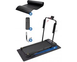 ACTYV Loopband Inklapbaar 1-12km/u met 6% Hellingsfunctie - Inclusief Smeerolie, Beschermmat - Hardloopband - Treadmill - Wandelband - Walking pad - Voor Thuis - Elektrisch - Opvouwbaar V3