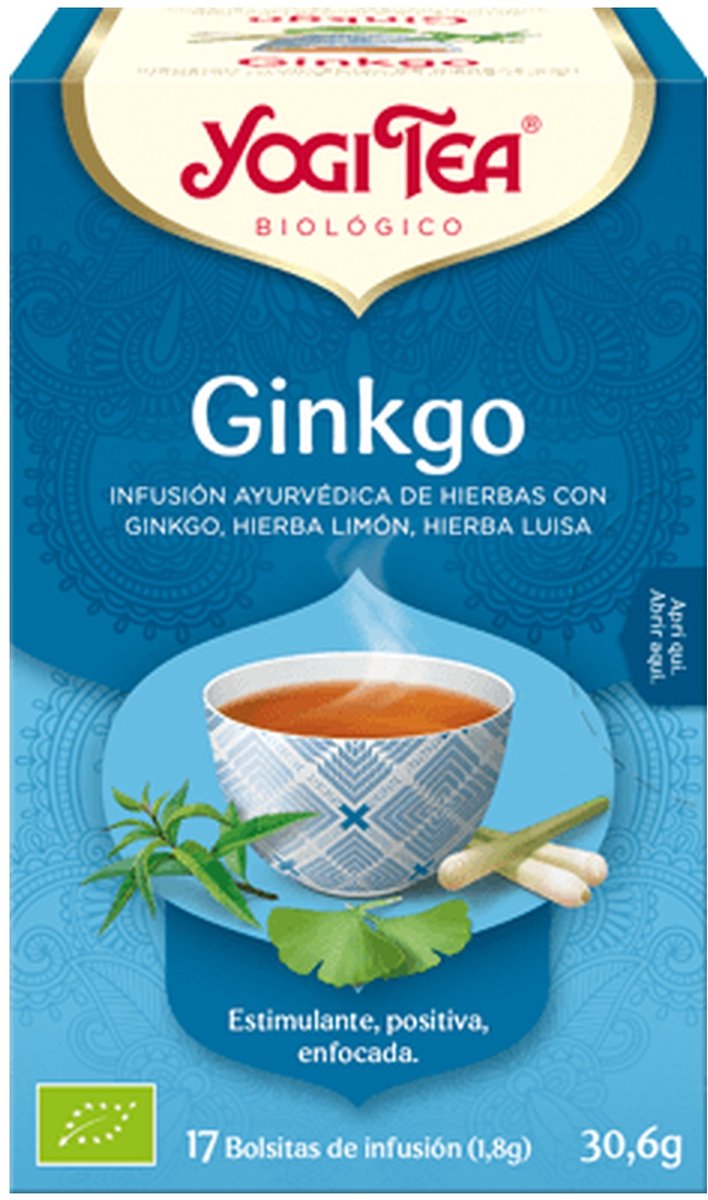 Yogi Tea Ginkgo Bio 17 Zakjes