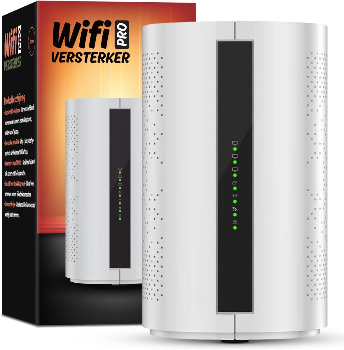 Neotex® WiFi-Versterker – Mobiele Router en Thuisrouter WiFi 6 Dual Band 2.4G/5G - Mesh WiFi