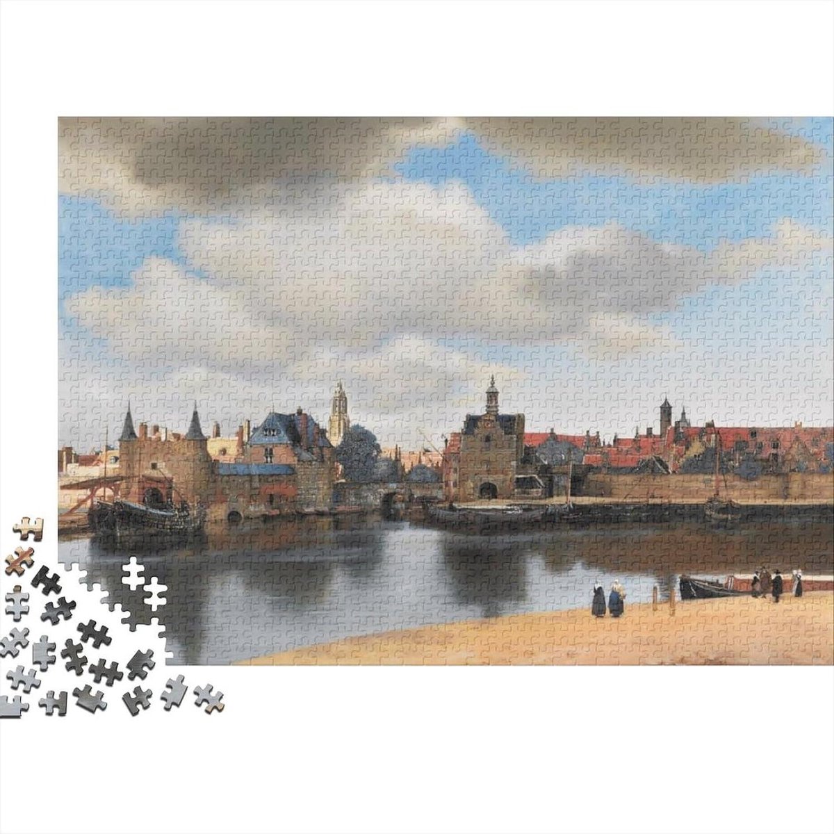 Kunstpuzzel - Legpuzzel - Ontspanning - Unieke stukjes - 1000 stukjes - Kunst