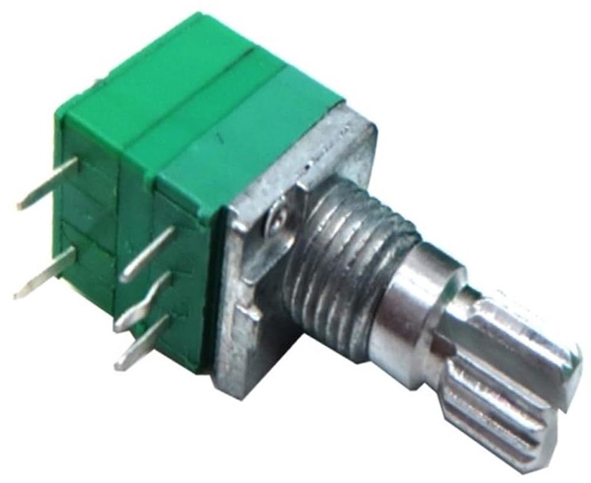 Audio Versterker Potentiometer - Volume Regelaar - Geluidsaanpassing - Precisie Duplex - 5 Stuks 100K Ohm - Zilverkleurig