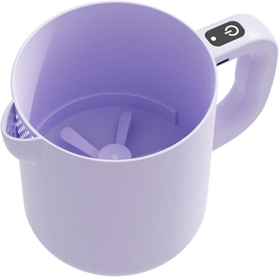 Elektrische Keukenmixer - Roomklopper Drankmixer - Bakken en Mixen - Zelfreinigend Systeem - 1 Liter Capaciteit - Paars van Merkloos — afbeelding 5