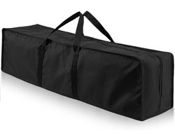 Draagtas voor Lichtstatief en Tripod, 150 x 20 x 20 cm, Zwart, Handige Tas voor Microfoonstandaard, Robuuste Oxford Tas voor Statief, Paraplu en Fotografie Accessoires