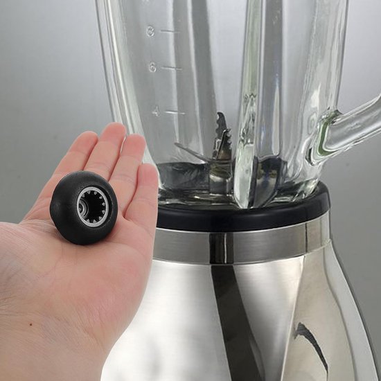 Mixer Aandrijfkoppelingen - Reserveonderdelen Mixer - Dranken Bereiden - Efficiënte Koppeling - 6 Stuks - Zwart — afbeelding 3