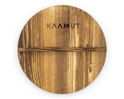 KAAMUT® Houten Wokdeksel 36 cm – Massief Hout – Handgemaakt & Ecologisch – Deksel voor Wok & Wadjan
