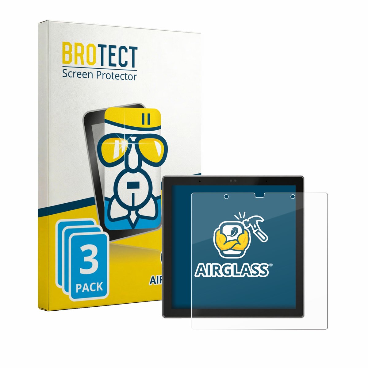 Screenprotector 3 Stuks voor SONOFF NSPanel Pro Gen 2 Beschermglas transparant