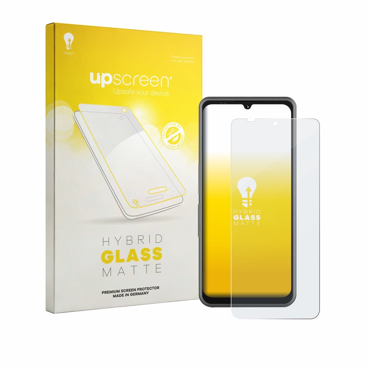 upscreen - Screenprotector voor Sonim XP Pro E - Folie Beschermfolie Beschermglas matte