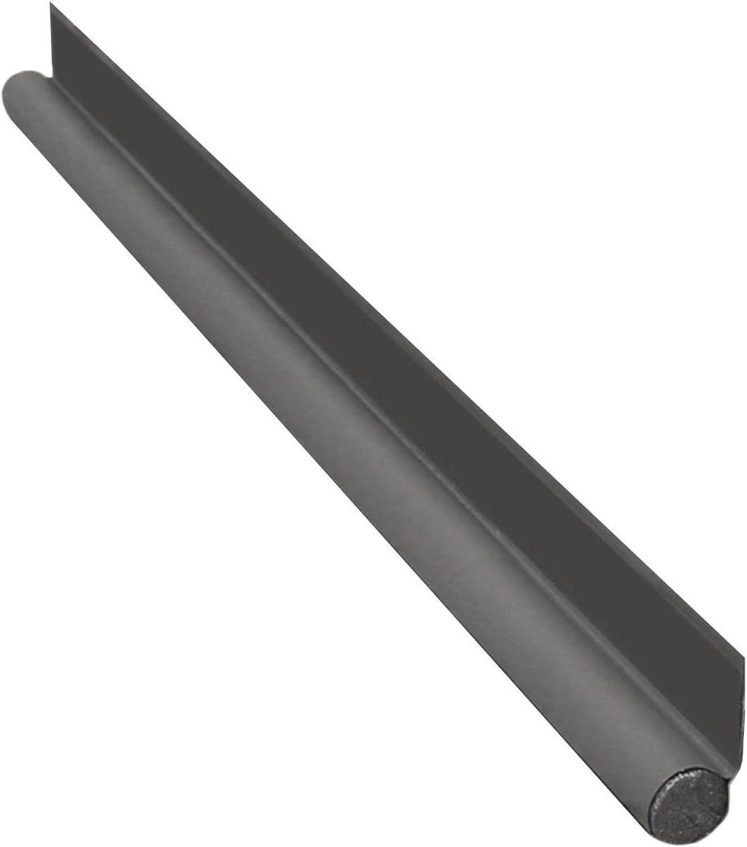 Tochtstopper Deur - Deurafdichting Isolatie - Tocht Buiten Houden - Verstelbaar Schuim - 96 cm - Grijs