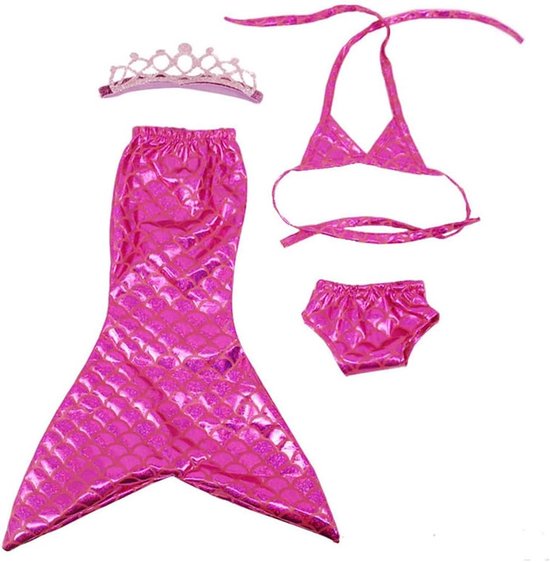 Poppenkleding Set - Zeemeermin Outfit - Poppen Aankleden - Perfecte Pasvorm - 18 Inch Poppen - A — afbeelding 2