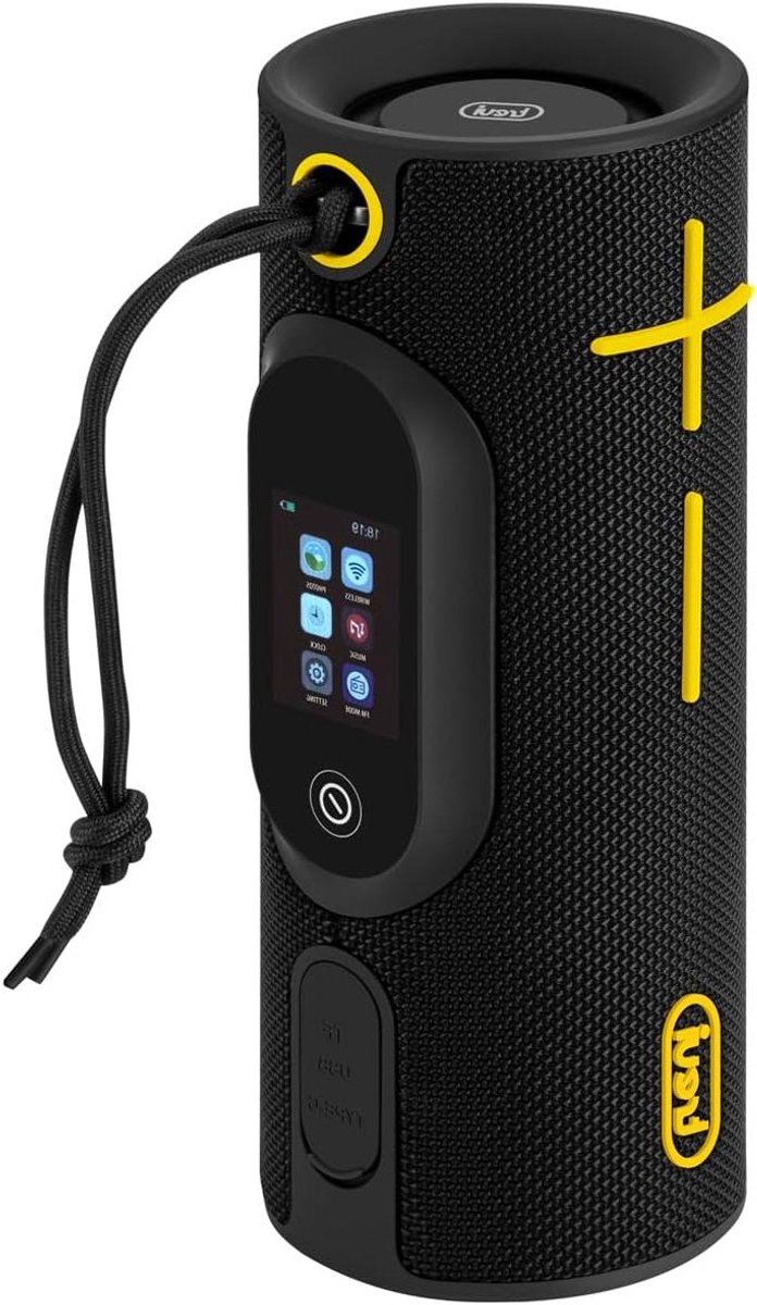 Draagbare luidspreker - Muziekbox - Muziek streamen - Multi-room functie - 20 Watt - Zwart