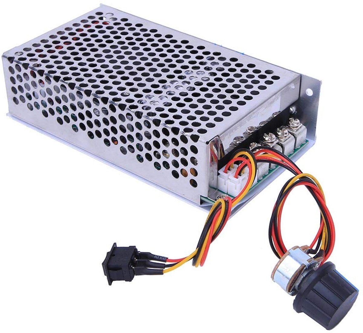SPHProducts - PWM Motor Controller - Snelheidsregelaar voor DC Motoren tot 100A - Voor Koelventilatoren en Auto Airconditioning - 10V-50V - Efficiëntie...