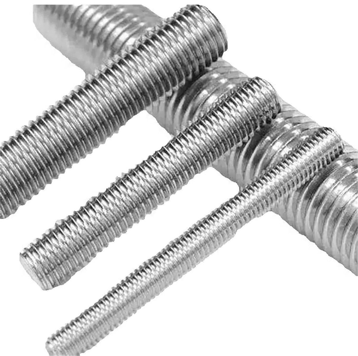 Draadstangen Roestvrij Staal - Volledige Schroefdraad - Bouw Projecten - Hoge Draagkracht - M8 140mm 5 Stuks - Metaal
