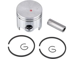 Piston Set - Motoronderdeel - Houtbewerking Onderhoud - 10mm Pin Diameter - 38mm - Zilverkleurig