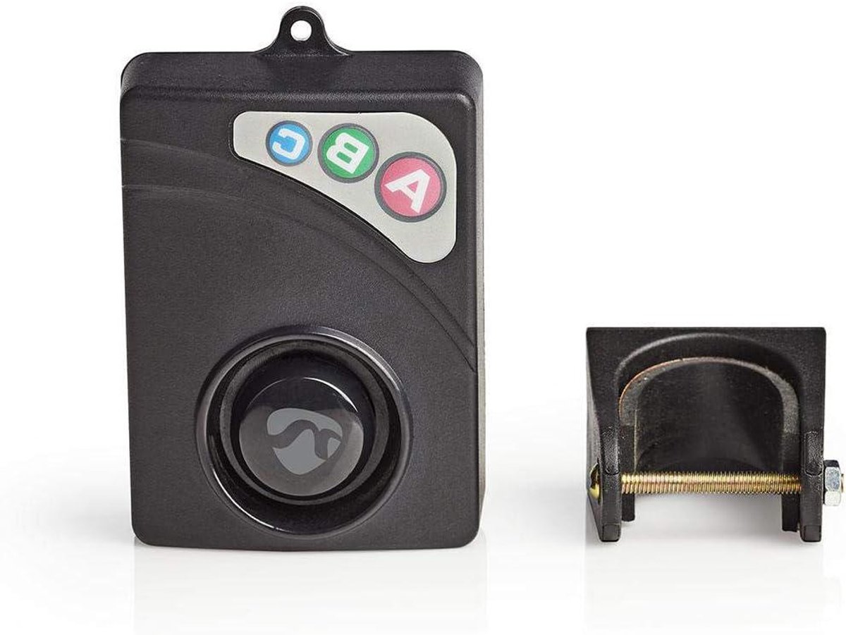 Fietsalarm - Alarm systeem - Fietsbeveiliging - Instelbare gevoeligheid - 6 x 8.8 x 3.7 cm - Zwart