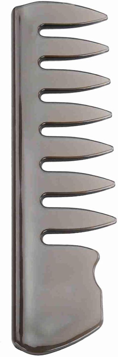 Brede Tanden Kam - Haarkam Styling - Haar Styling - Anti-statisch Ontwerp - 15.3 cm - Zwart