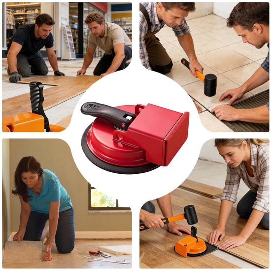 Vloer Reparatie Gereedschap - Voeg Applicator - Vloeren Herstellen - Geurloos Ontwerp - 14 x 13 x 5 cm - Zwart van Merkloos	 — afbeelding 5