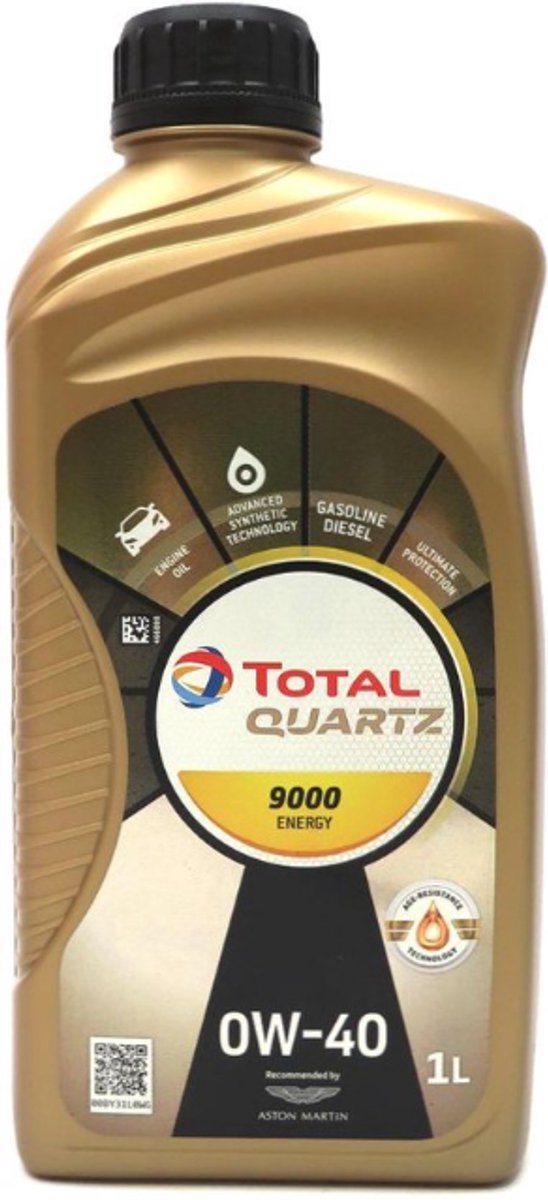 Total Quartz 9000 Energy 0W40 - 1L