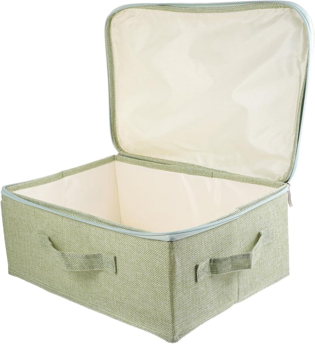 Kledingopberger - Opbergbak - Ruimte Besparen - Met Handgrepen - 38x26x15cm - Groen