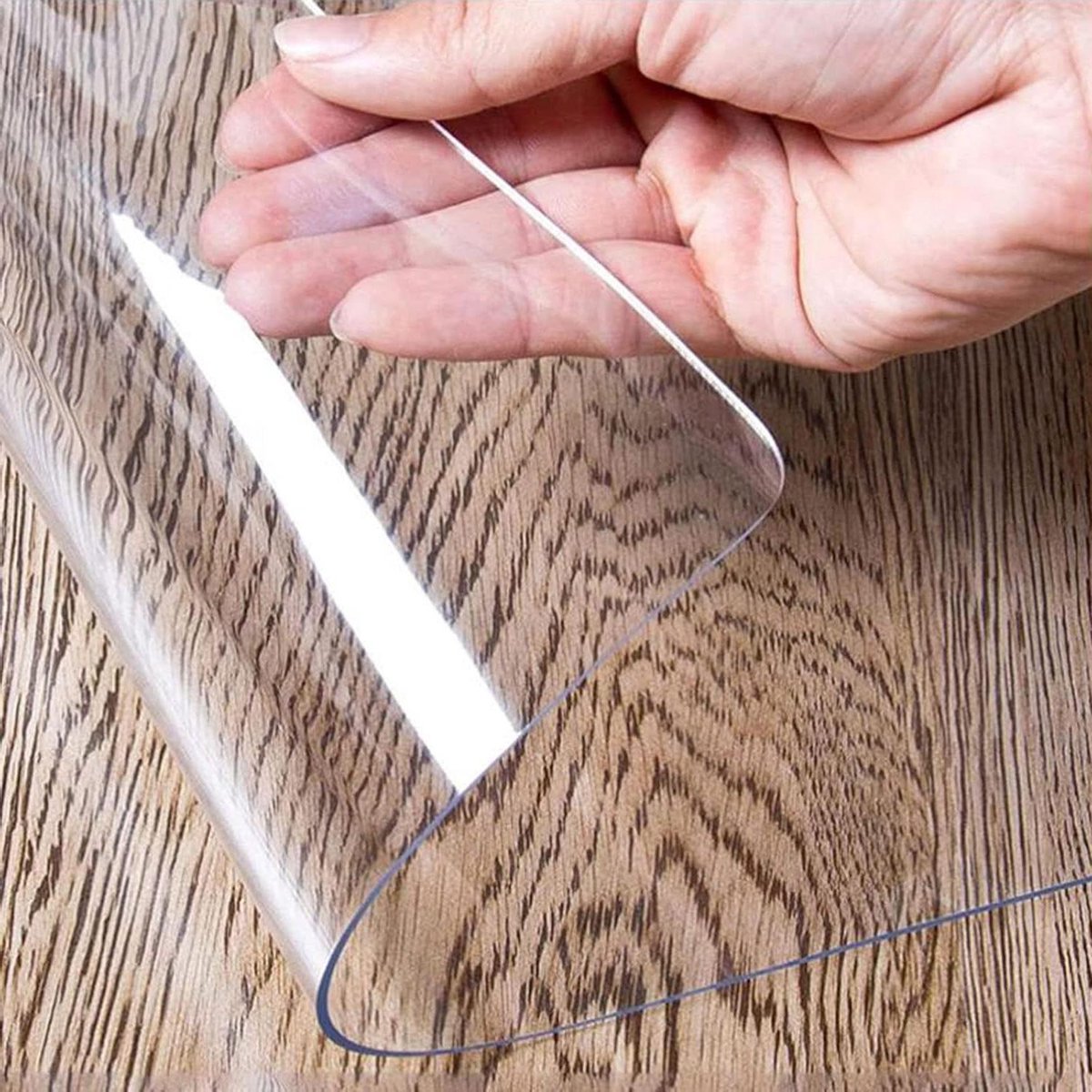Tapijtbeschermer filmrol - Vloerbedekking bescherming - Vloeren beschermen - Waterbestendig en snijdbaar - 100-150 cm breed - Transparant