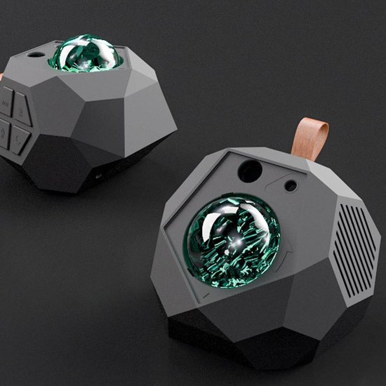 Ster Projector - Nachtlampje Muziek - Kinderslaapkamer Decoratie - Rustgevend Geluid - 11.5 x 12 x 10.5 cm - Wit — afbeelding 5