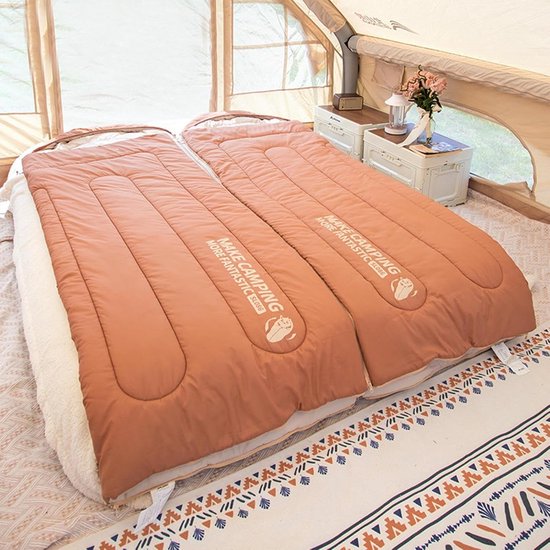 Kampeer Slaapzak - Outdoor Slaapzak - Kamperen en Reizen - Waterdicht en Winddicht - 220x75cm - Niet gespecificeerd — afbeelding 4