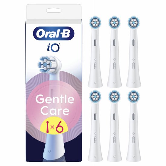 Oral-B iO Gentle Care Wit (6 stuks)