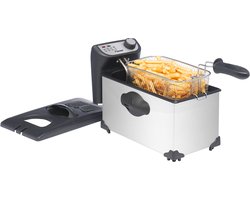 Bestron Frituurpan - AF351 - Friteuse 2200W - 3.5L inhoud - Coolzone-technologie - Kijkvenster -…