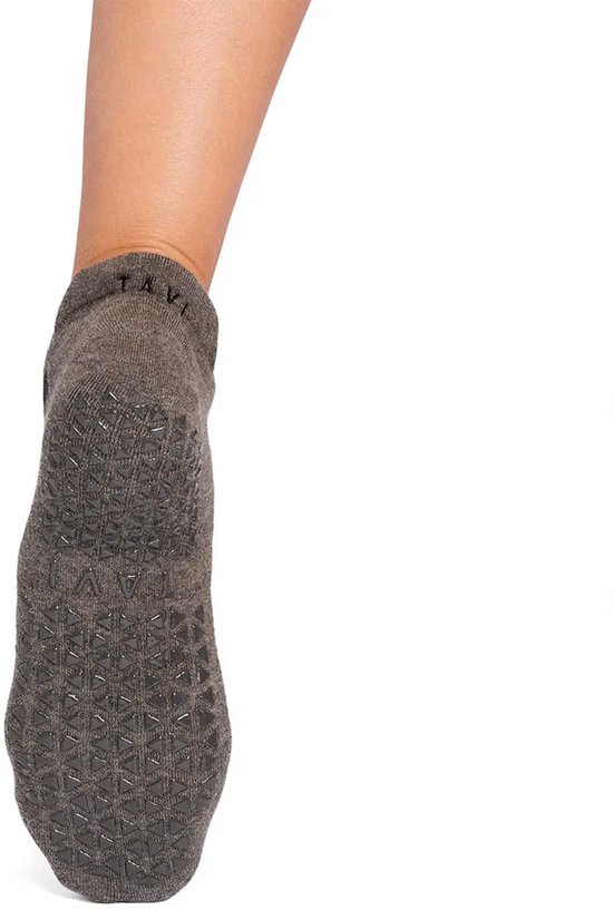 Tavi Savvy Yoga No-Show Grip Socks - Roodbruin - 39-43 van Merkloos — afbeelding 5