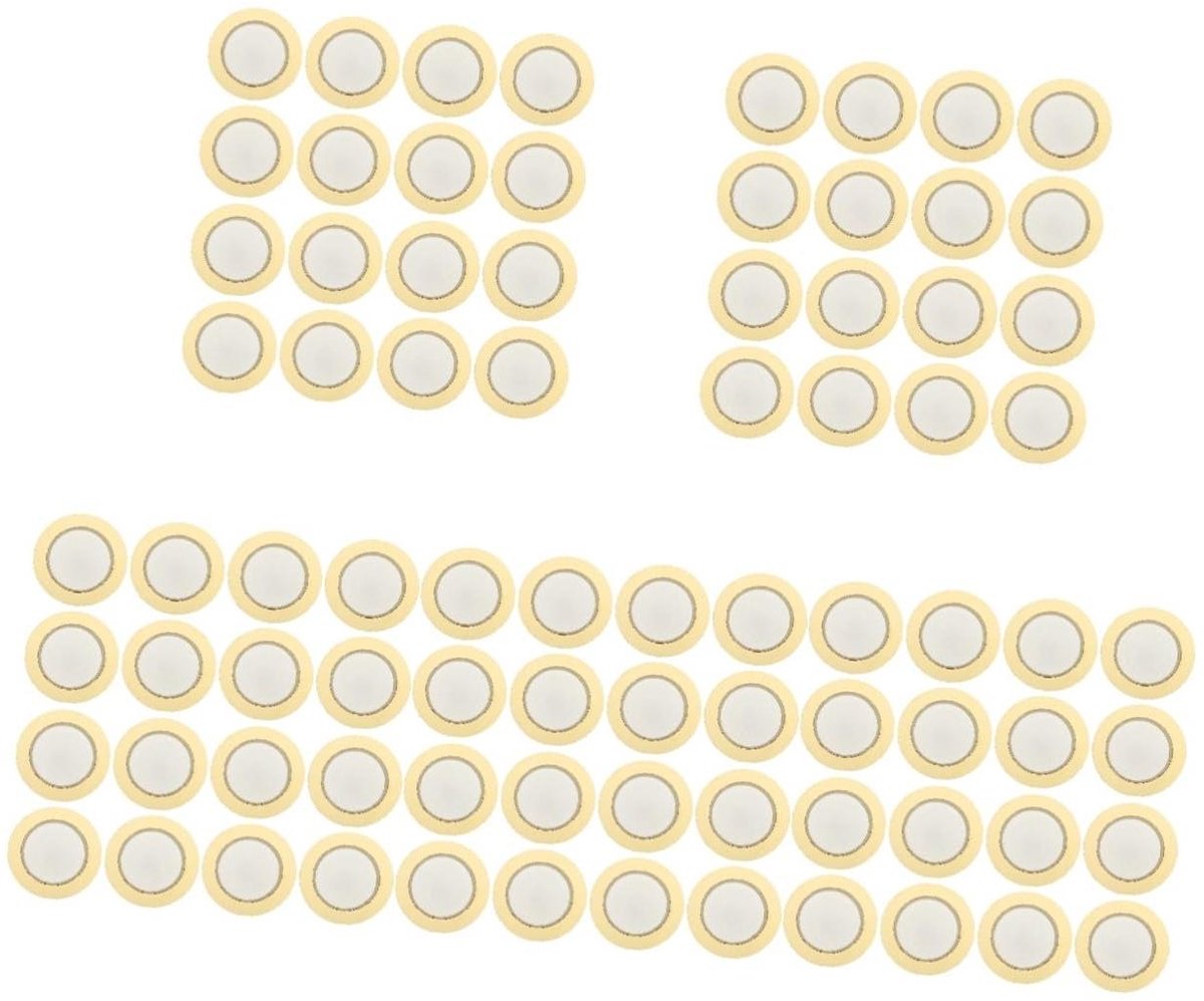 Piëzo Pickup - Akoestische Sensor - Muziek Maken - Koperen Diafragma - 100 Stuks - Goud