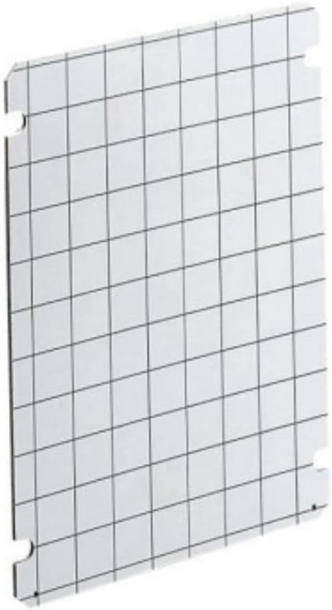 Isolerende Plaat - Basisplaat Montage - Elektrische Installatie - Hoge Isolatie Waarde - 380 x 300 mm - Wit