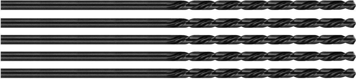 Metaalboren Set - HSS Boren - Metaal Boren - Hoge Kwaliteit Staal - 4.2x75 mm - Zilver