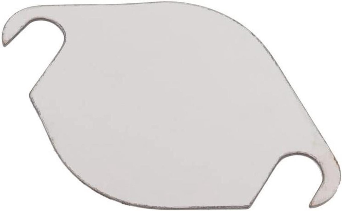 EGR Klep - Blindplaat - Motoronderhoud - Hoge Kwaliteit Materiaal - 1 Gram - Zilver