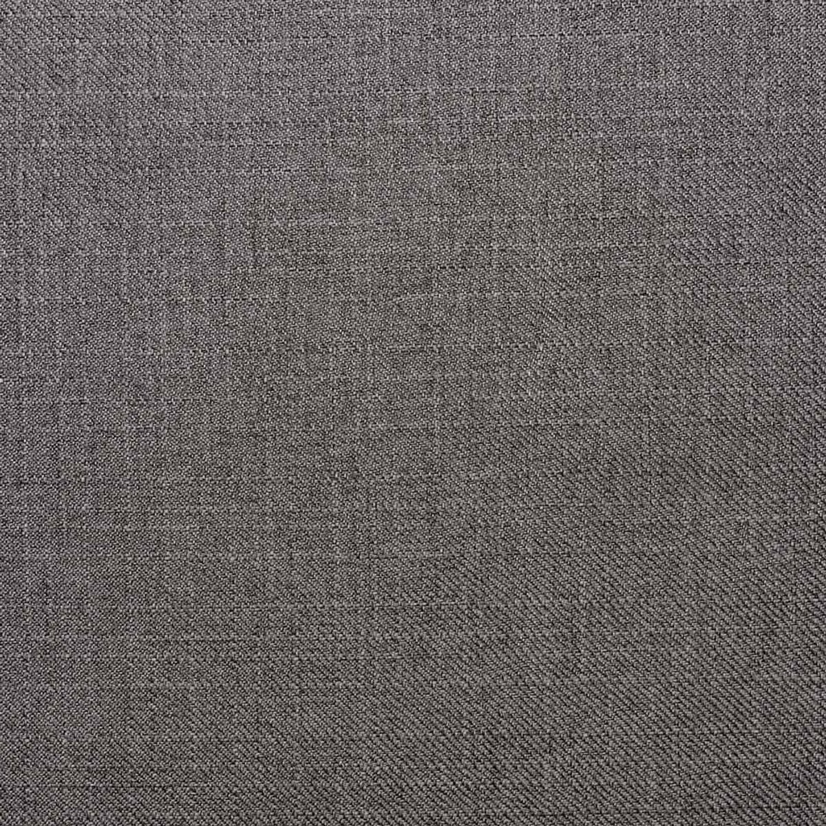 Zitbankje met knoopen - Gestoffeerd voetenbankje - Comfortabel zitten - Vlekbestendige stof - 40 cm breed - Naturel Bruin
