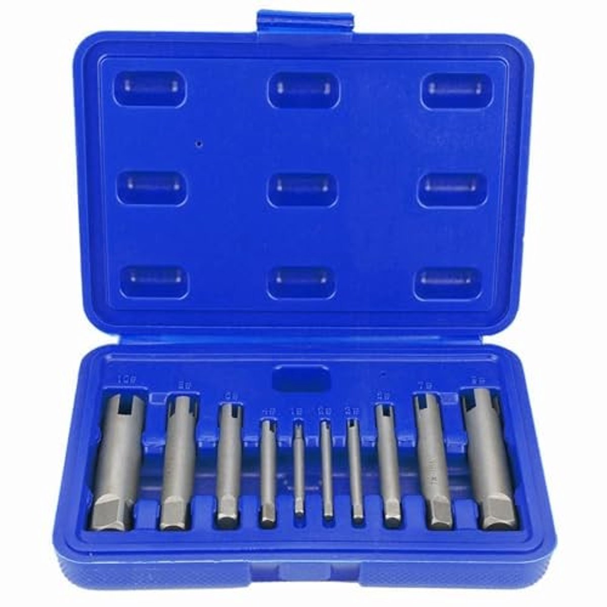 SPHProducts - Stripped Screw Removal Set - 10-delige tap puller set voor gebroken schroeven - effectief en gebruiksvriendelijk - onmisbaar voor klussen...