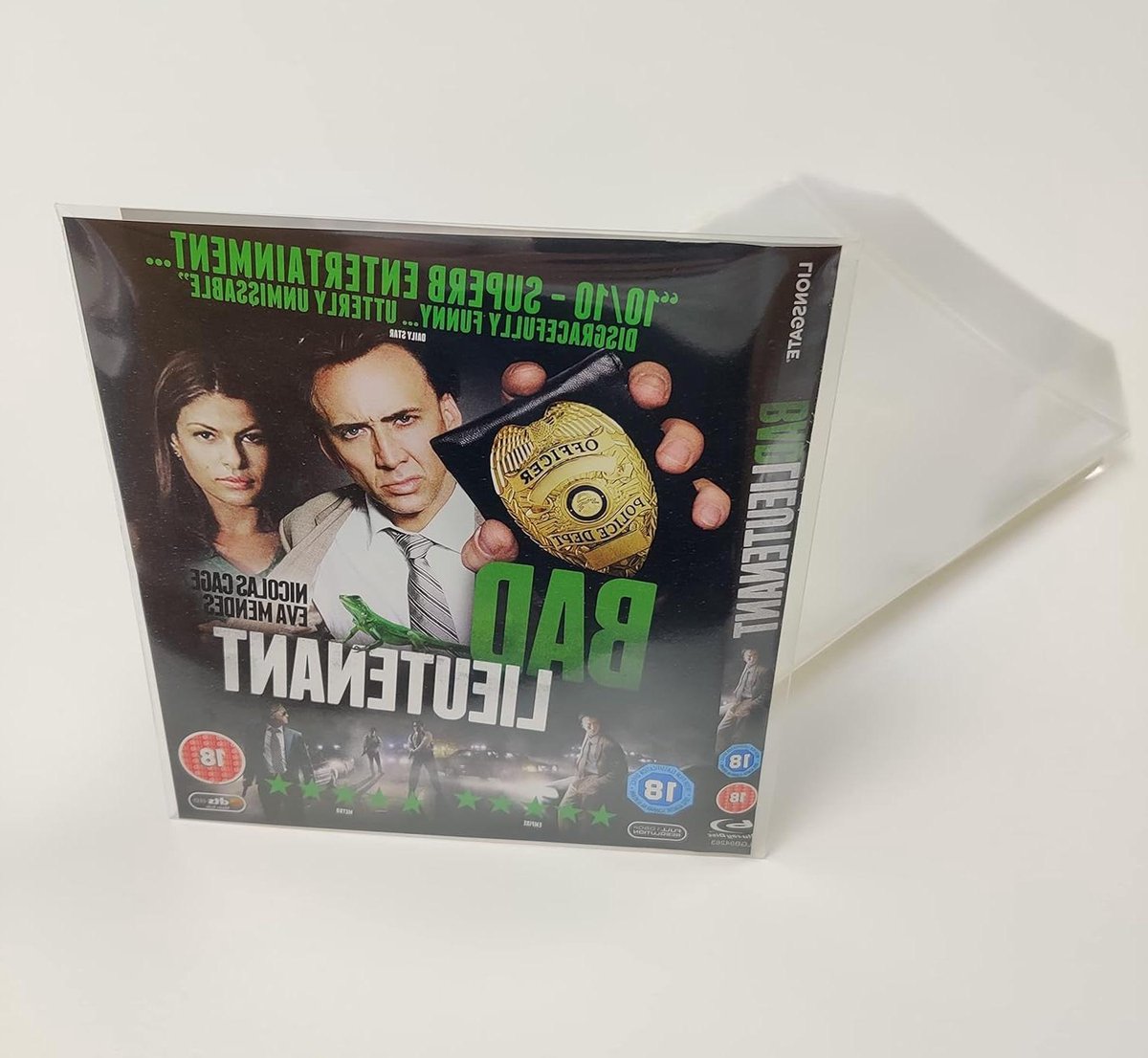 Vervangende Blu-Ray Hoezen - Opslaghoezen - Media Beschermen - Met Flap - 100 Stuks - Doorzichtig