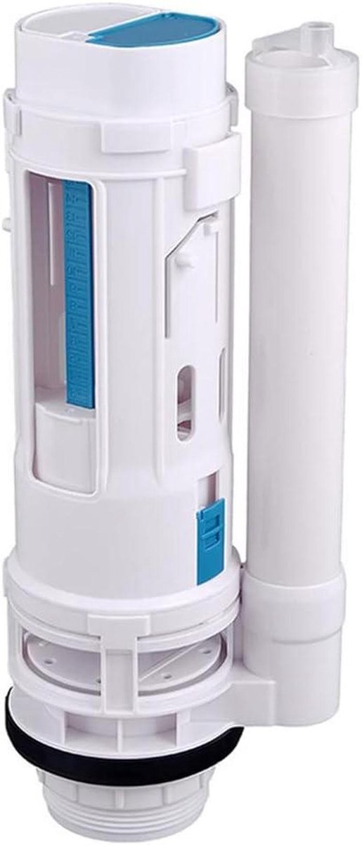 Toilet Spoelknop - Dubbele Knop - Water Besparen - Duurzaam ABS Materiaal - Verstelbare Maten - Chroom