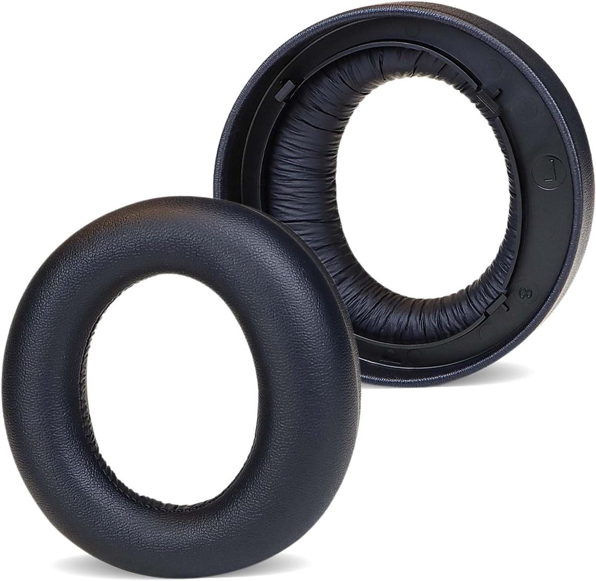Vervangende Earpads voor PS5 Headset, PU Leren Oorkussens, Ademend en Zweetabsorberend, Comfortabel en Geschikt voor Draadloze Gaming Hoofdtelefoon