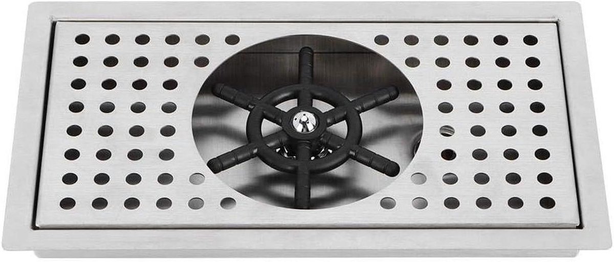 Beker Wasmachine - Glas Reiniger - Snel Spoelen - Hygiënisch Ontwerp - 114mm Diameter - Roestvrij Staal