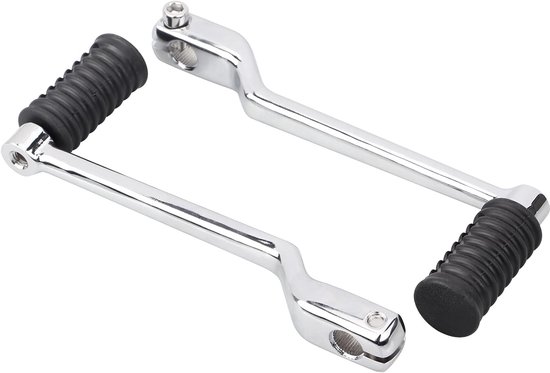 Schakelhendel Kit - Motoronderdelen - Motor Rijden - Billet Aluminium Rubber - Set van 3 - Zwart van Merkloos — afbeelding 5