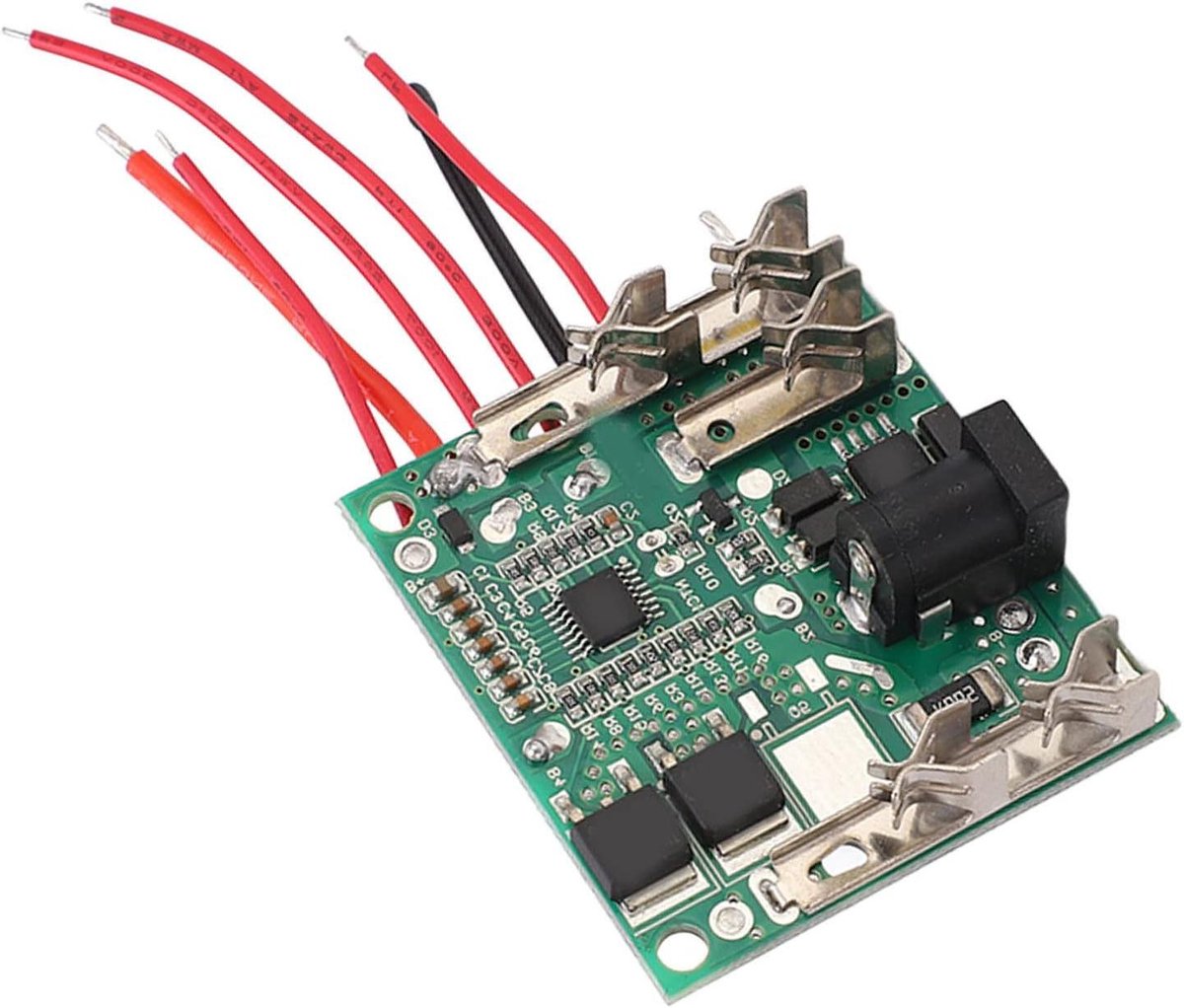 Batterij Beschermingsbord - BMS Module - Gereedschap Veiligheid - Laag Stroomverbruik - 5S 20A - Groen