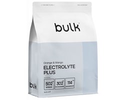 Bulk Electrolyte Plus Powder (420g) Orange & Mango - Energie & Uithoudingsvermogen - Elektrolyten