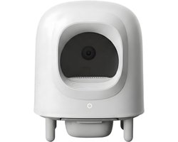 Petree Cube Zelfreinigende Kattenbak - Automatische Kattenbak - Bedienen via de App - Inclusief kattenbakmat, luchtverfrissers en 1 rol afvalzakje