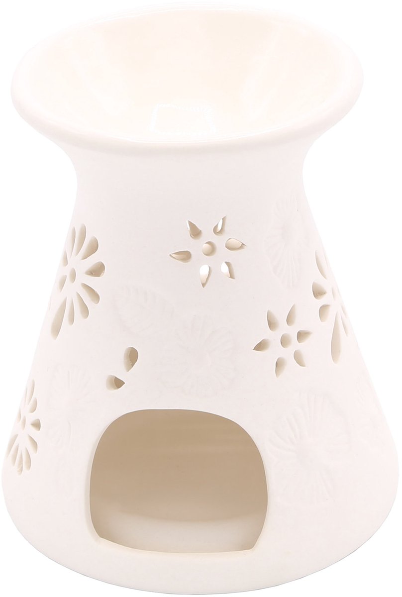 Candle-Brothers Theelicht-geurlamp-wit-met-theelicht