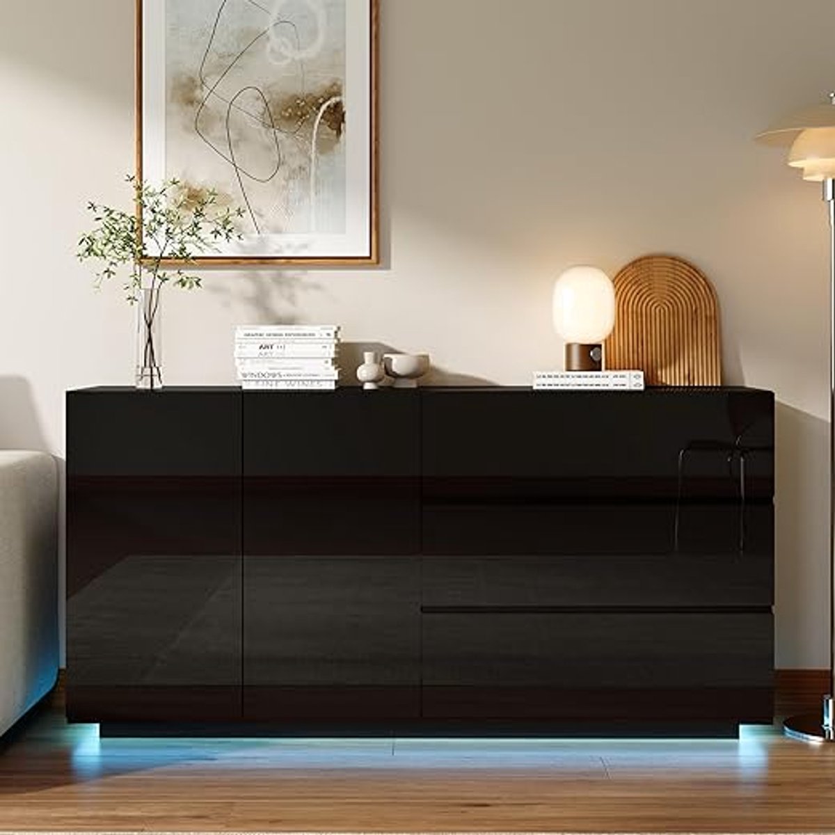 Kast - Wit - 120x30x80 cm - Arqam