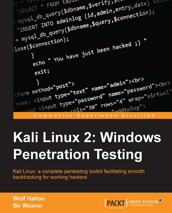 Kali Linux 2: Windows Penetration Testing - cover