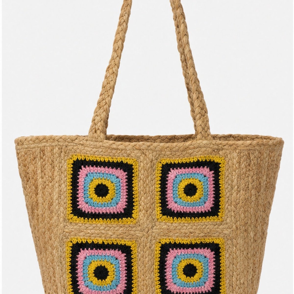 HS Jute Crochet Shopper - Jute Crochet